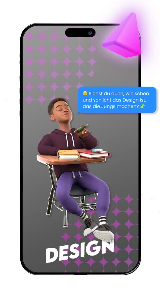 Das MLZA-Team ist ein Verfechter von klaren Designs und Grafiken!
